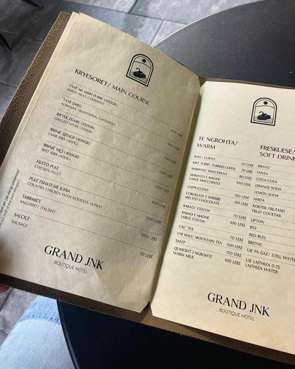 Grand Jnk Boutique Hotel Kukes Bagian luar foto